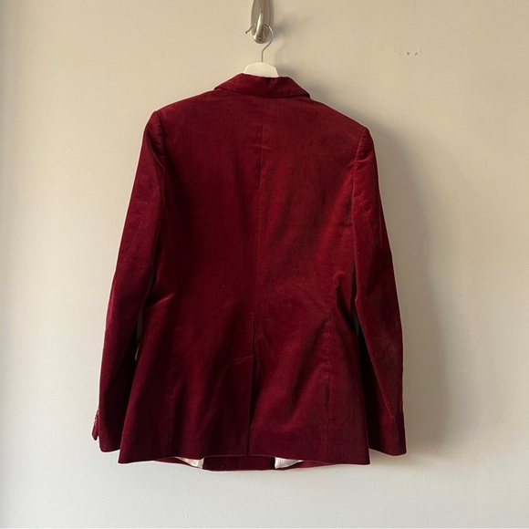 JOIE Markina Blazer In Velvet Blackberry Size 4 - Picture 9 of 9